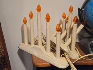 Lot of (3) Lighted Candles
