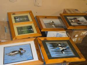 Lot of (5) Bird theme Art Work - Joyce Kleven -