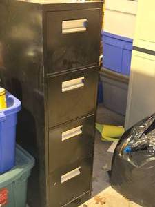 Metal File Cabinet 4-drawer