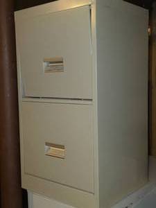 Metal File Cabinet 2-drawer