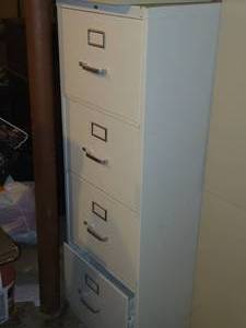 Metal File Cabinet 4-drawer