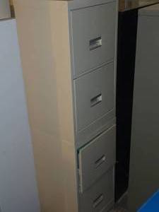 Metal File Cabinet 4-drawer