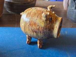 Handcrafted Ceramic Pottery Piggy Bank