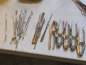 (15) Seafood Forks, (5) Lobster Forks and (5) Seafood Crackers