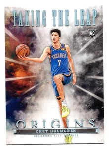 2022 Panini Origins Taking The Leap Chet Holmgren #9 Rookie Card