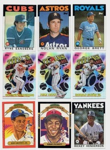 Lot Of 9 Baseball Cards Including 1990 Donruss Diamond Kings Ken Griffey Jr. #4, 1987 Donruss Diamons Kings Kirby Puckett #19, and More