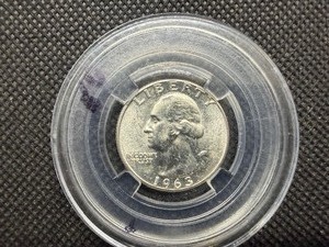 1963 Silver Washington Quarter UNC