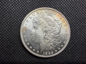 1885 Morgan Silver Dollar