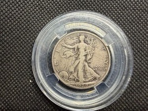 1929 S Silver Walking Liberty Half Dollar