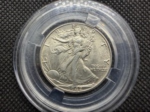 1942 Silver Walking Liberty Half Dollar