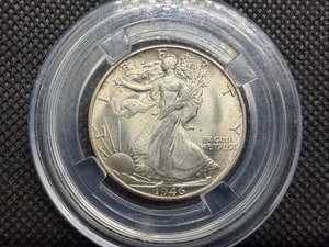 1946 S Silver Walking Liberty Half Dollar