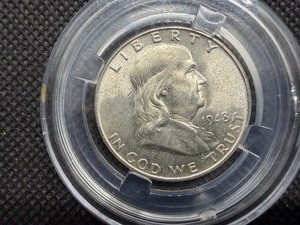 1948 Silver Franklin Half Dollar
