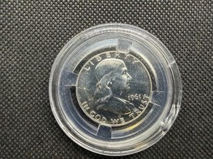 1961 Proof Silver Franklin Half Dollar