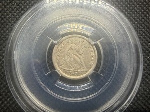 1856 Seated Liberty Dime