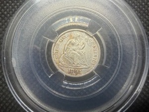 1891 Seated Liberty Dime