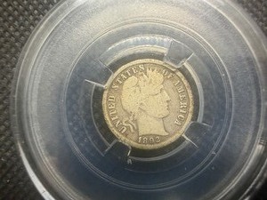 1892 Barber Dime