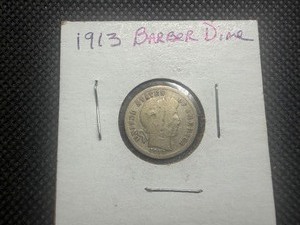 1913 Barber Dime