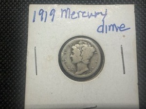 1919 Silver Mercury Dime