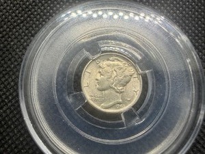 1943 S Silver Mercury Dime