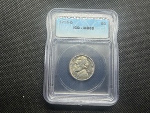 1955 D 5C ICG MS65