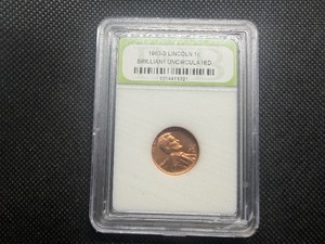 1963-D Lincoln 1C INB BU