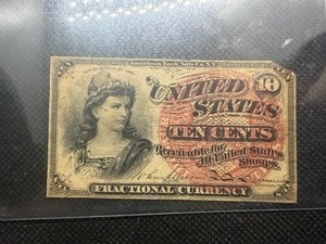 10 Cent Fractional Currency