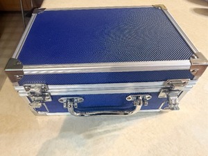 Ursae Minoris Blue Aluminum Storage Case - 30 Slots