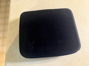 Black Storage Case for Organizing and Protecting Graded Coins and other Collectibles.