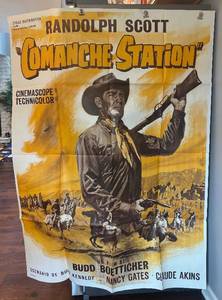 Comanche Station Unframed Movie Poster