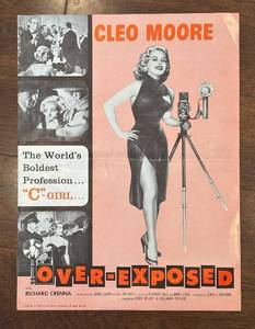 Cleo Moore Over-Exposed Booklet