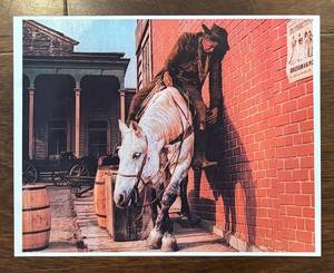 Unframed Sleepy Cowboy Print
