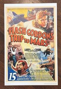Flash Gordons Trip to Mars Unframed Print