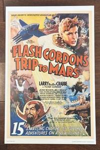 Flash Gordons Trip to Mars Unframed Poster Print