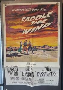 Saddle The Wind Vintage Unframed Western Film Print