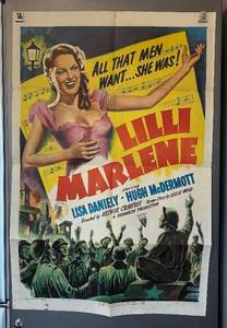 Vintage Lilli Marlene Unframed Poster Print