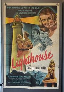 Lighthouse Unframed Poster - Vintage Movie Print