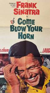Come Blow Your Horn Vintage Unframed Poster Print - Frank Sinatra
