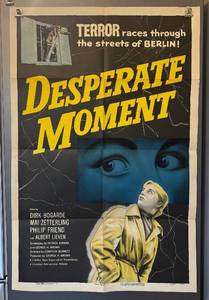 Desperate Moment Unframed Film Poster