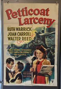 Petticoat Larceny Unframed Poster