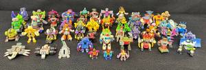 Z-Bots Micro Machines Mini Robot Figures Mixed Lot