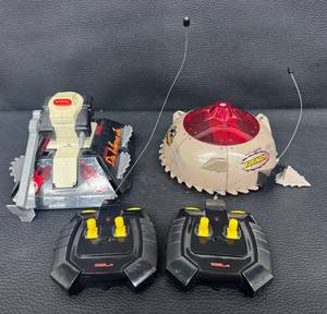 BattleBots Remote Control Robots Dr. Inferno Jr & Blendo (Lot of 2)