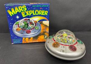 Vintage Mars Explorer UFO Toy with Original Box