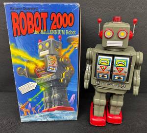 Vintage Robot Toy Schylling Robot 2000 Y2K Millennium
