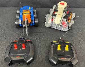 Vintage BattleBots Remote Control Robots Minion & Dr. Inferno Jr. Mixed Lot