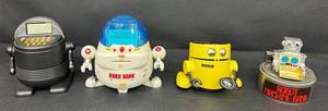 Phenomenal Mixed Lot of Robot Banks (Lot of 4)