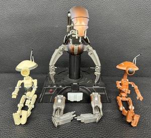 Vintage Star Wars Droideka Figure Set Tiger Electronics 1999