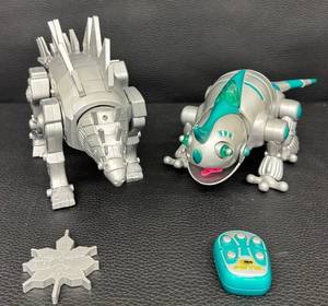 Robot Dinosaur & Robot Lizard Trendmasters Tekno Manley Quest Mixed Lot