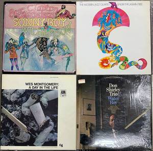 Jazz Vinyl Record Lot Eric Clapton, Wes Montgomery, Monk & More (Lot of 9)