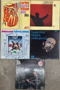 Herbie Mann Vinyl LP Collection (Lot of 5)