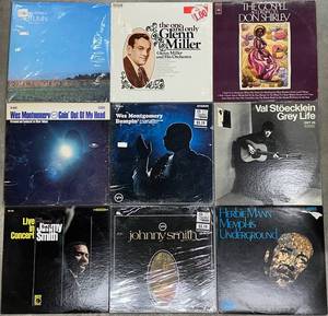 Vinyl Record Album Lot of 9 Jazz Gospel Lps - Wes Montgomery, Johnny Smith